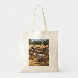 Charmig get-totebag – Rustika djur från bondgård Tygkasse