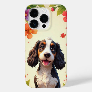 🐶 Charmig Hund i Tecknad Stil Glädje ✨ Söt och Le