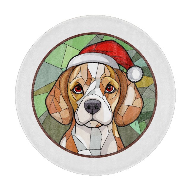 Charmig Jul med Vigg: Jultema med Beagle (Framsidan)