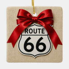 Charmig Route 66 Centennial Jul Ornament