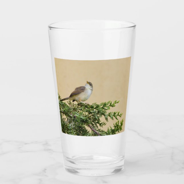 Charmig sparvfotografi glaskopp (Baksida)