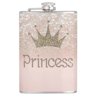 Charmig, Tiara, Prinsessa, Glitter Bokeh Fickplunta