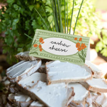 Charmig trädgård Whimsical Grön Orange