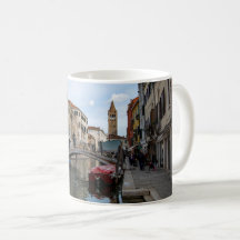 Charmiga Cannaregio-kanalen Venedig Italien