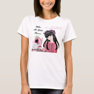 Charmiga gotiska lite Lolita T-shirt