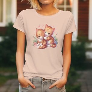 Charmiga katter t shirt