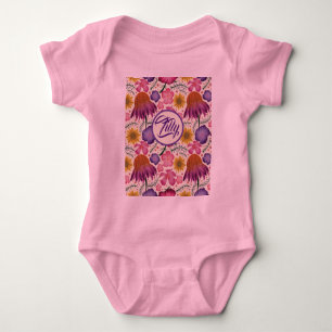 Charmigt Vildblomma Liten Flickunge T Shirt