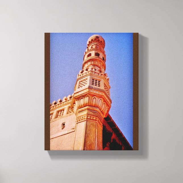 Charminar Minaret Canvastryck (Framsida)