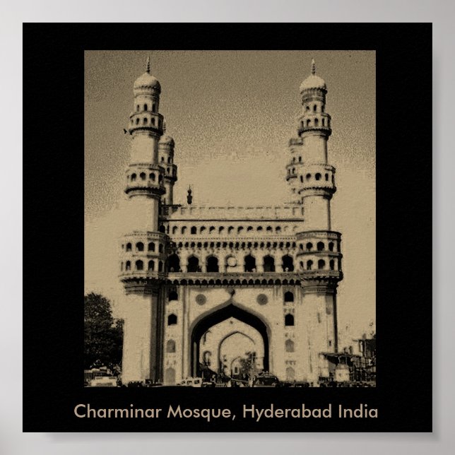 Charminar Mosque Poster (Framsidan)