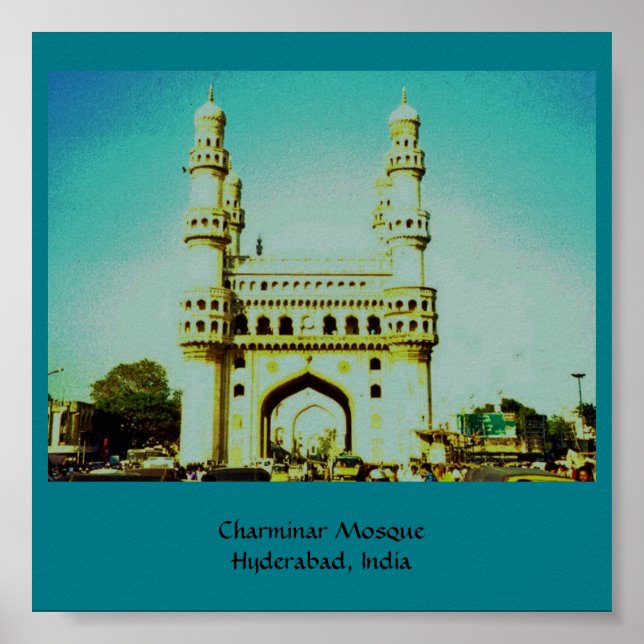 Charminar Mosque Poster (Framsidan)