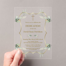Charming Airy Greenery Guld Kor Dedication