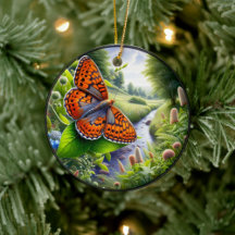 Charming Atlantis Fritillary Butterfly