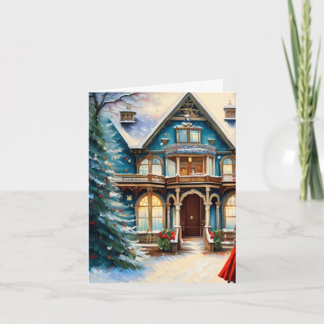 Charming Bed N Breakfast Victorian House-jul Inbjudan (Framsida)