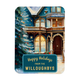 Charming Bed N Breakfast Victorian House-jul Magnet