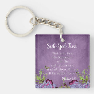 Charming Bible Verse söker Gud först