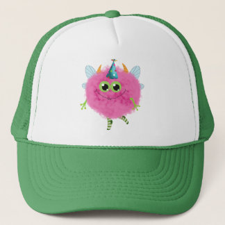 Charming birthday monster Baseball & Trucker Hats Keps