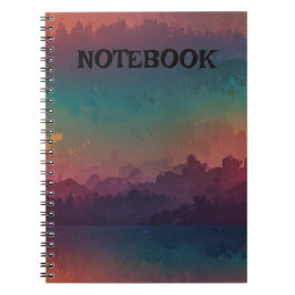 Charming Blommigt Anteckningsbok