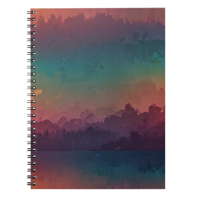 Charming Blommigt Anteckningsbok (Framsidan)