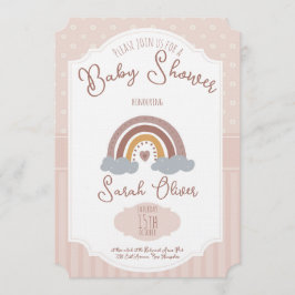 Charming Bubblegum Delight Baby Shower Invitations Inbjudningar