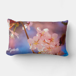 Charming Bunch of Sakura Flowers in Vår Lumbarkudde