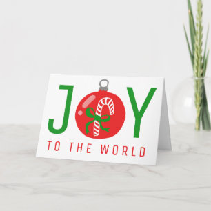 Charming Candycane jul Ornament Julafton Helgdag Kort