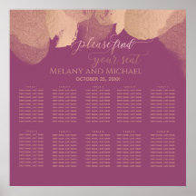 Charming Cassis ro guld vattenfärgskrofégrafi