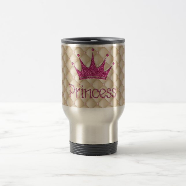 Charming Chic Pearls ,Tiara, Princess,Glittery Resemugg (Center)
