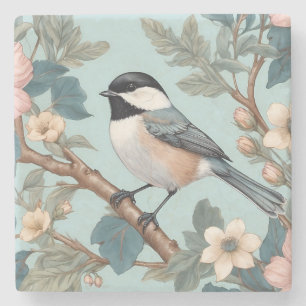 Charming Chickadee Bird Stenunderlägg