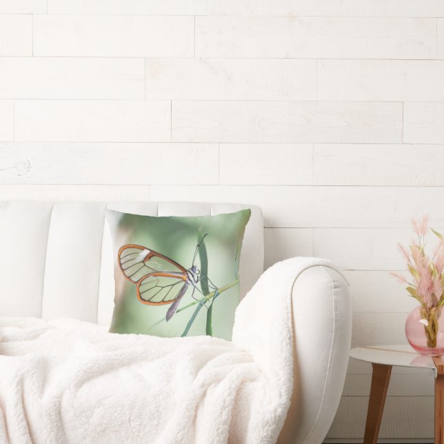 Charming Clear-Vinge Butterfly Kudde (Soffa)