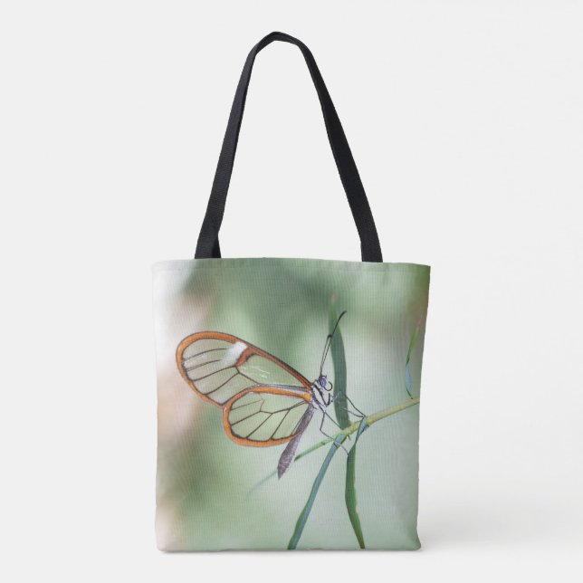 Charming Clear-Vinge Butterfly Tygkasse (Baksida)