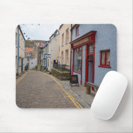 Charming Cobbled Street in Staithes Village Musmatta