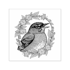 Charming Connecticut Bird With Mirabilis Självfärgande Stämpel