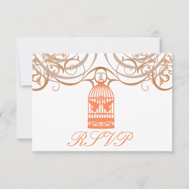 Charming Coral Birdcage Osa Call (Framsida)