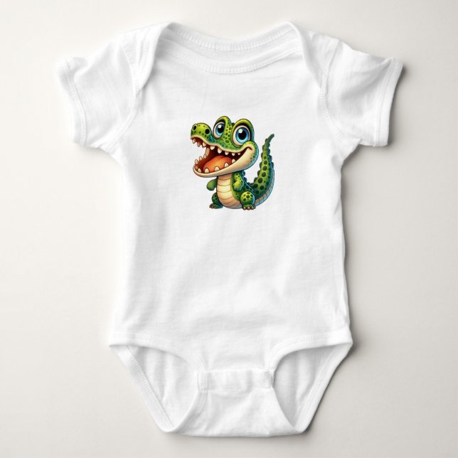 Charming Croc T Shirt (Framsida)