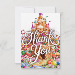 Charming Cute Candyland tack ditt kort
