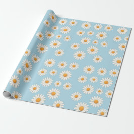 Charming Daisy Mönster - Blommigt Gift Presentpapper