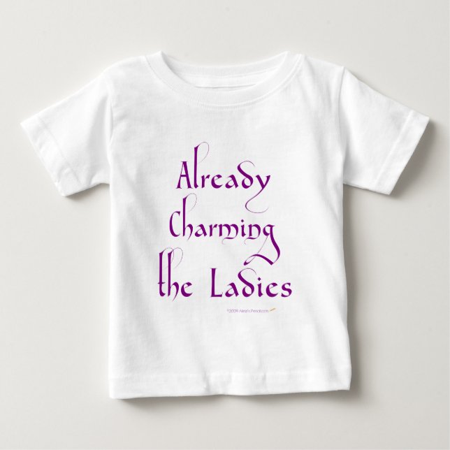 Charming Dam Infant Shirt Tröja (Framsida)