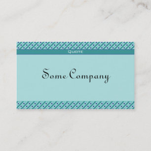 Charming Dots and Rand (Ocean View) Visitkort