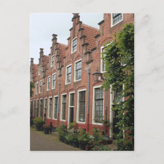 Charming Dutch Street Architectural Beauty Quaint Vykort