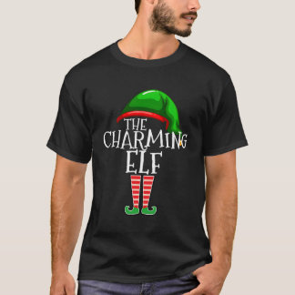 Charming Elf Group Matching Family jul G T Shirt