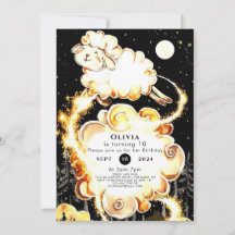 Charming Farm Får Birthday