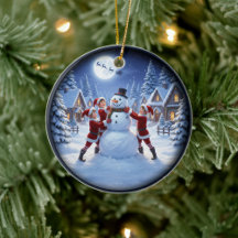 Charming Festive Christmas Scene