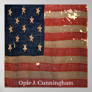 Charming Flagga Fantastisk i Krig Poster