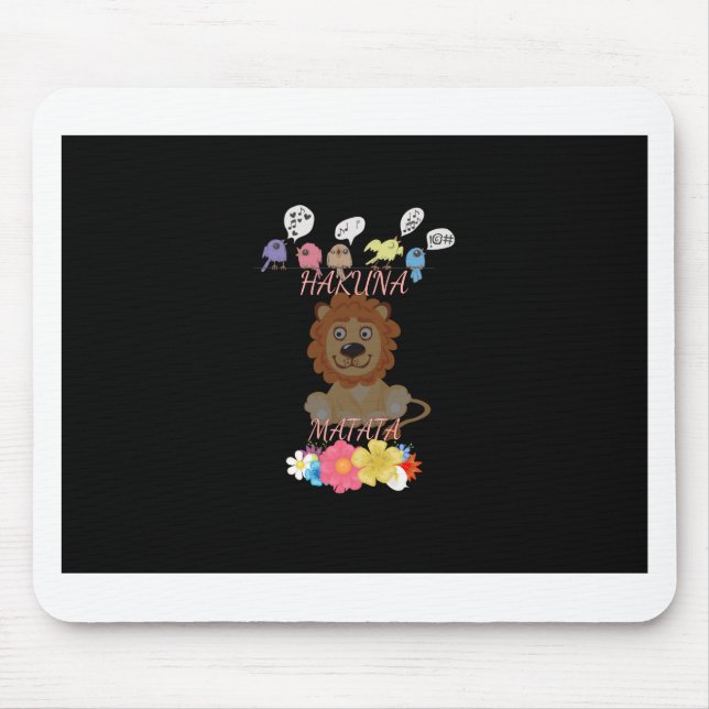 Charming "Flora and Fauna Hakuna Matata" Baby Lejo Musmatta (Framsidan)