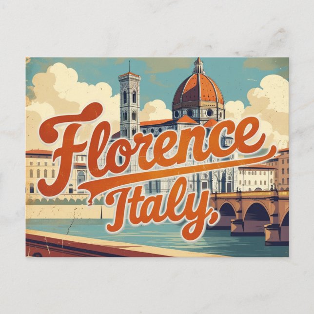 Charming Florence Views Vykort (Framsida)