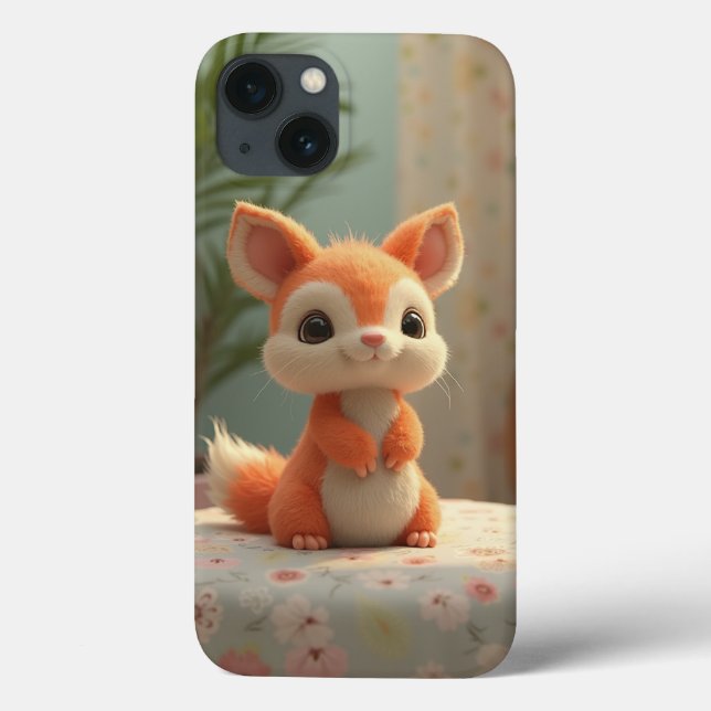 Charming Fox iPhone 13 Fodral (Baksida)