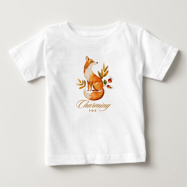 Charming fox t shirt (Framsida)