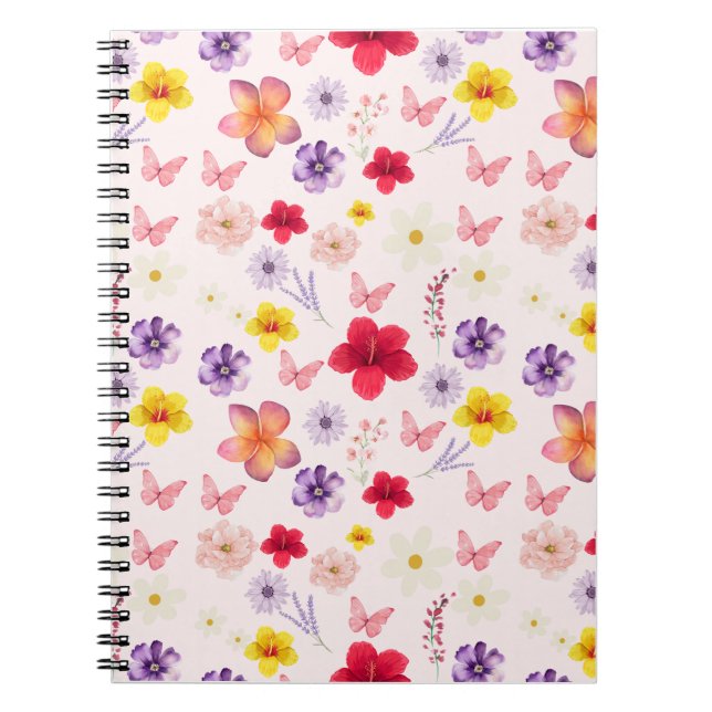 Charming Garden Photo Notebook Anteckningsbok (Framsidan)