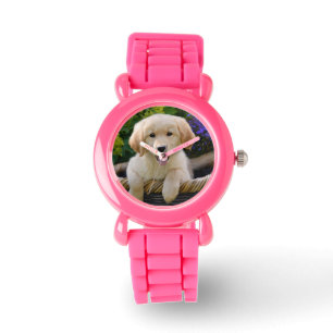 Charming Goldie Retriever Hund Puppy - Strapwatch Armbandsur