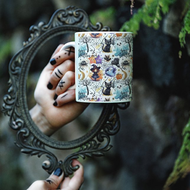 Charming Halloween Kaffemugg (Skapare uppladdad)